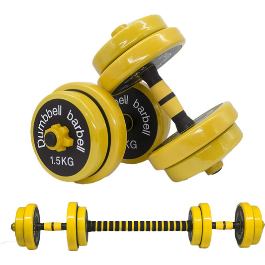 Adjustable Dumbbell Barbell Weight Pair